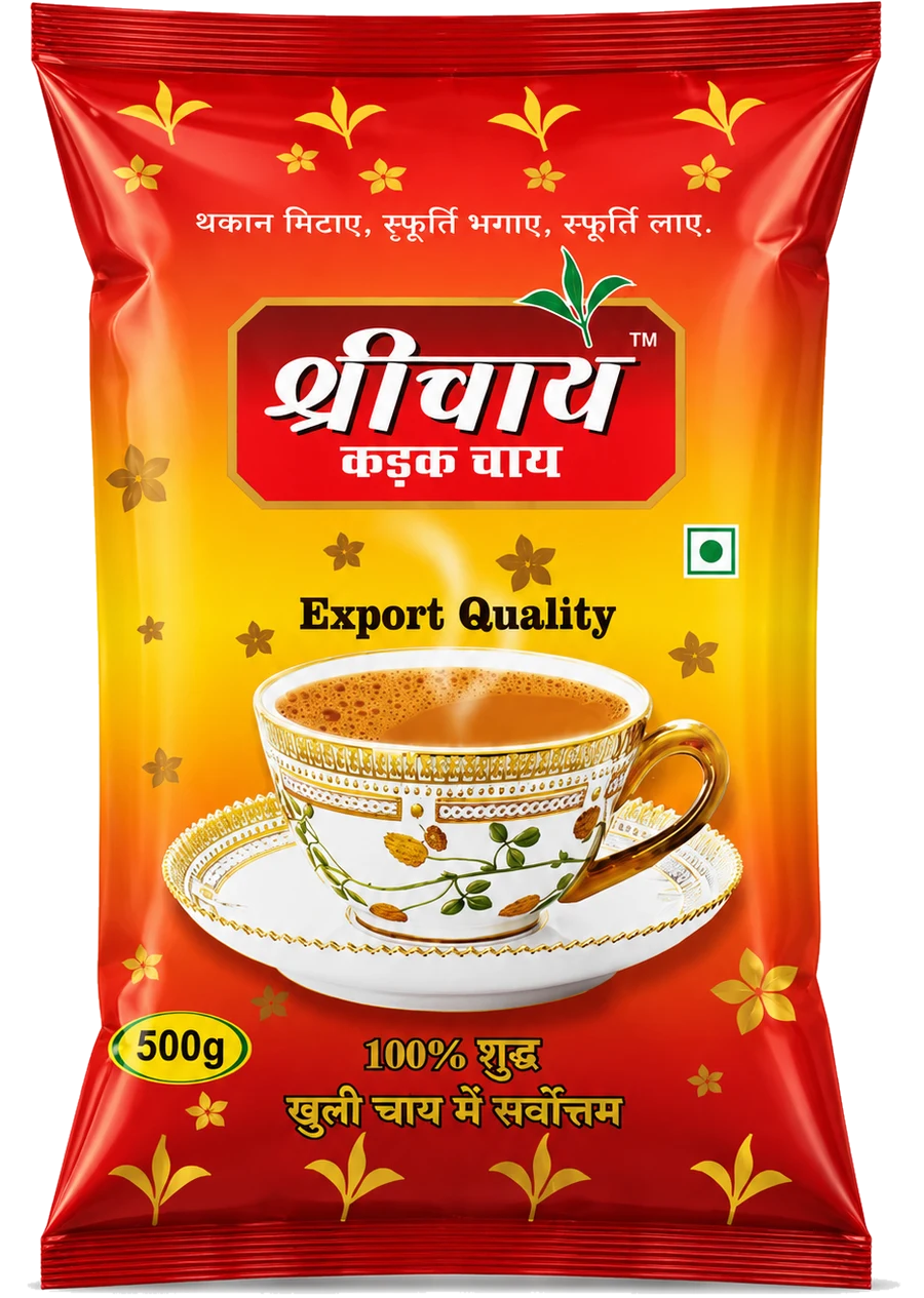 Shree Chai Export Quality kadak chai, 500g pack
